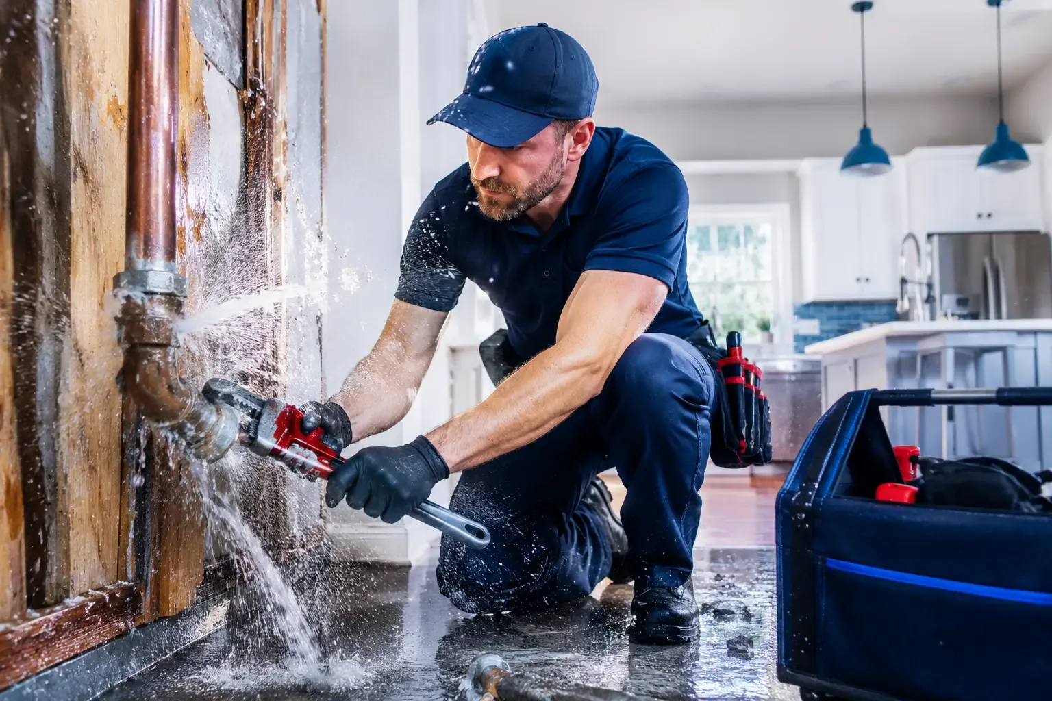 Local emergency pipe repair professionals in Nettie, WV